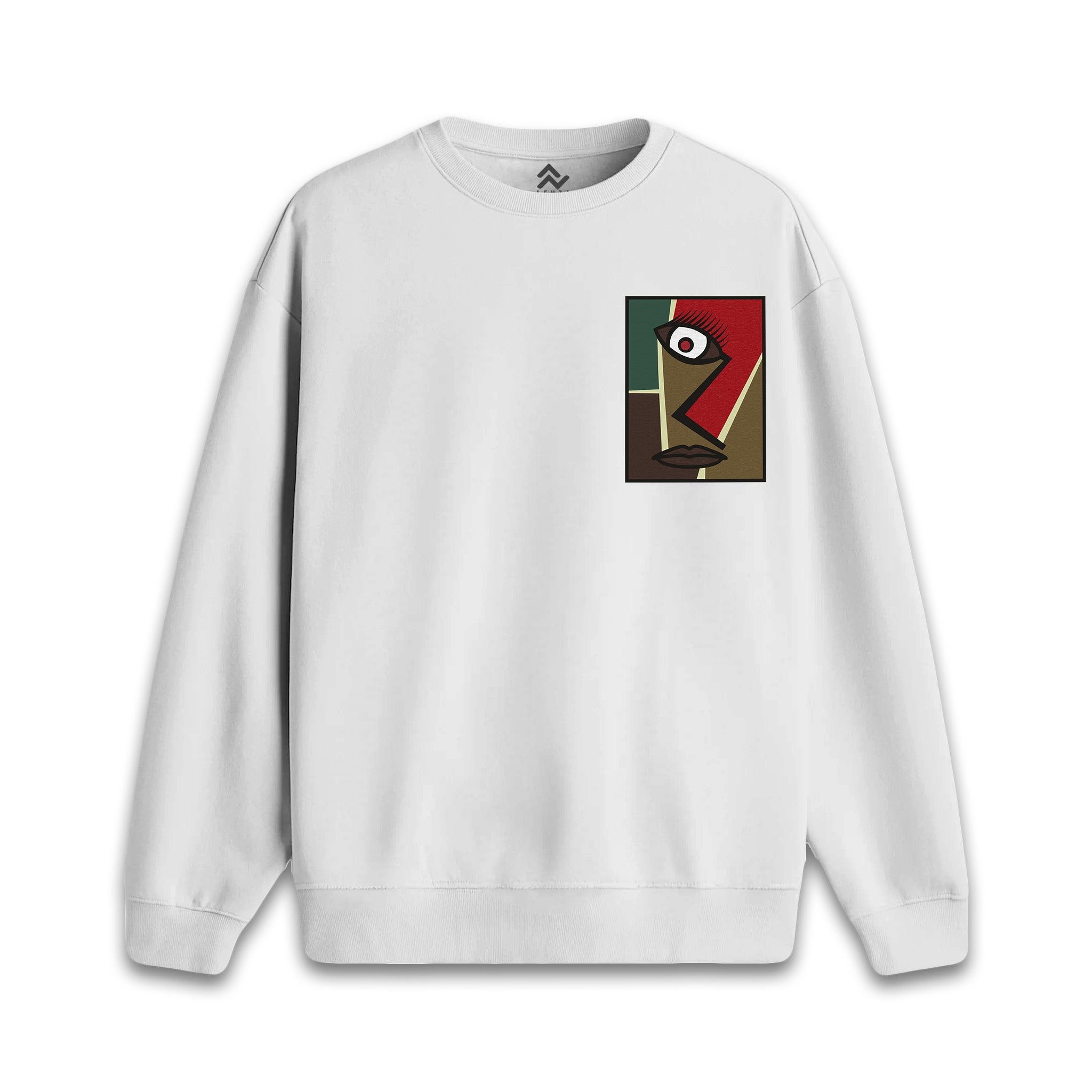Abstract Gaze - Oversize Sweatshirt