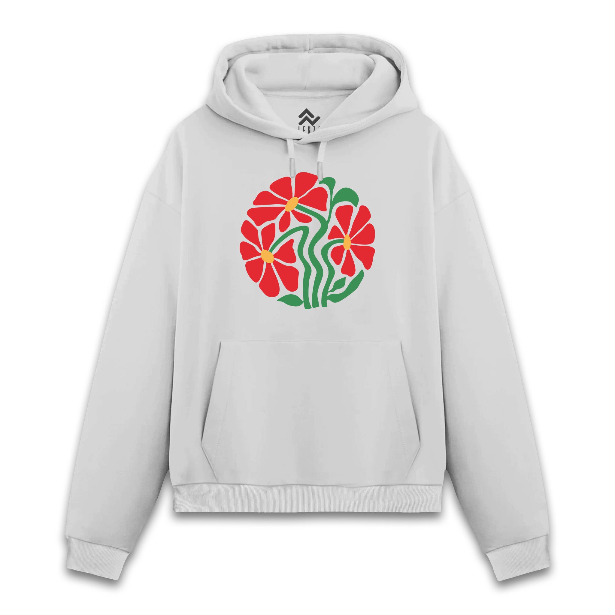Abstract Flower - Hoodie