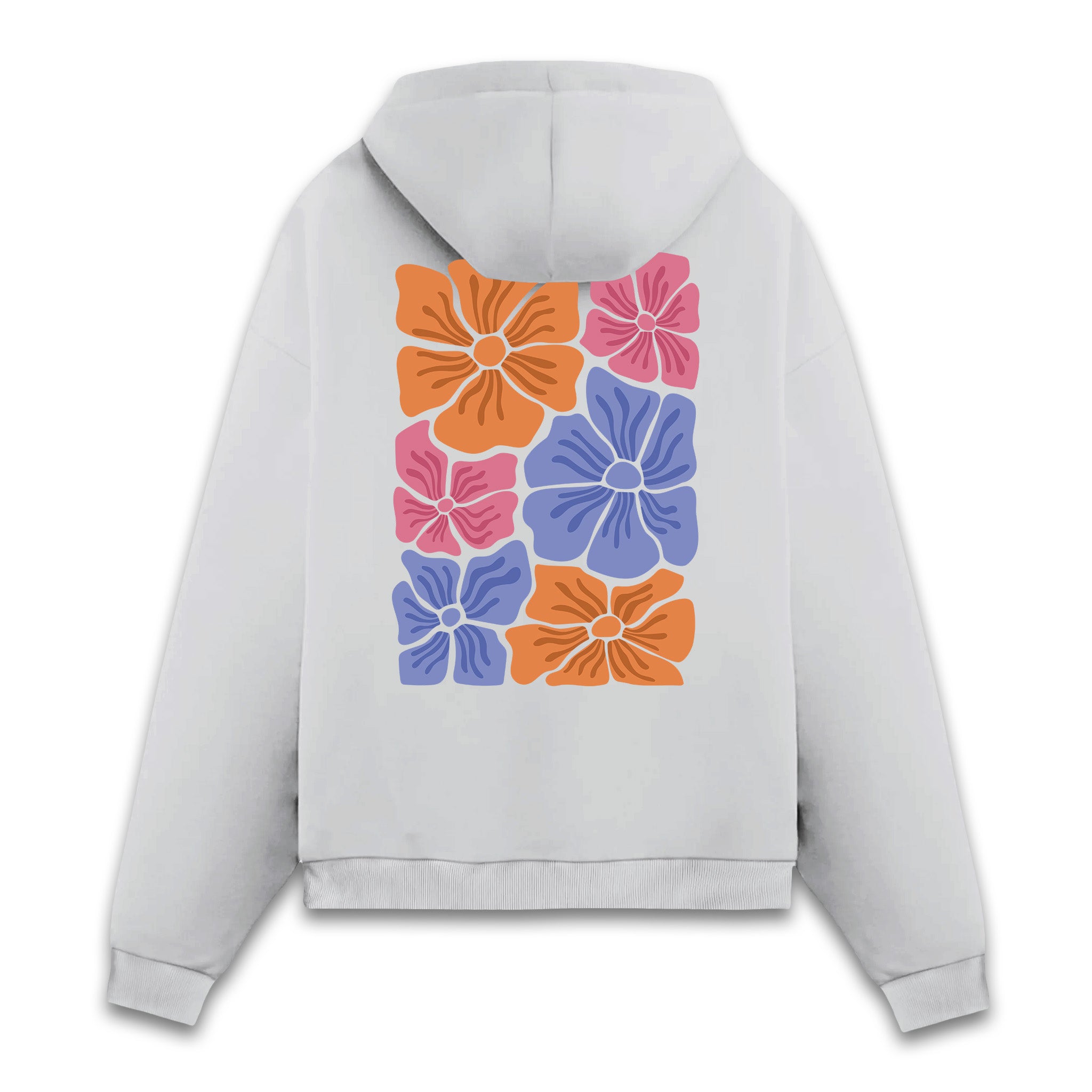 Abstract Blooms - Hoodie