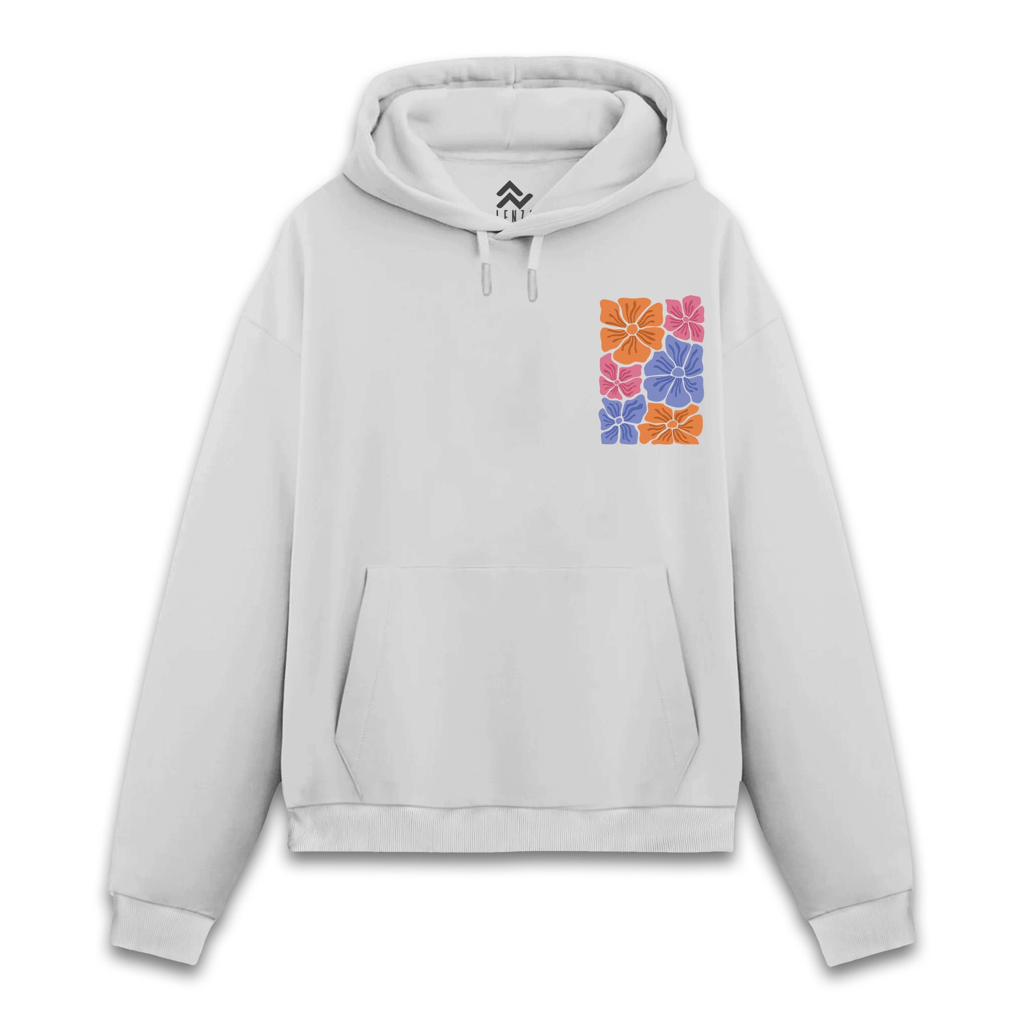 Abstract Blooms - Hoodie