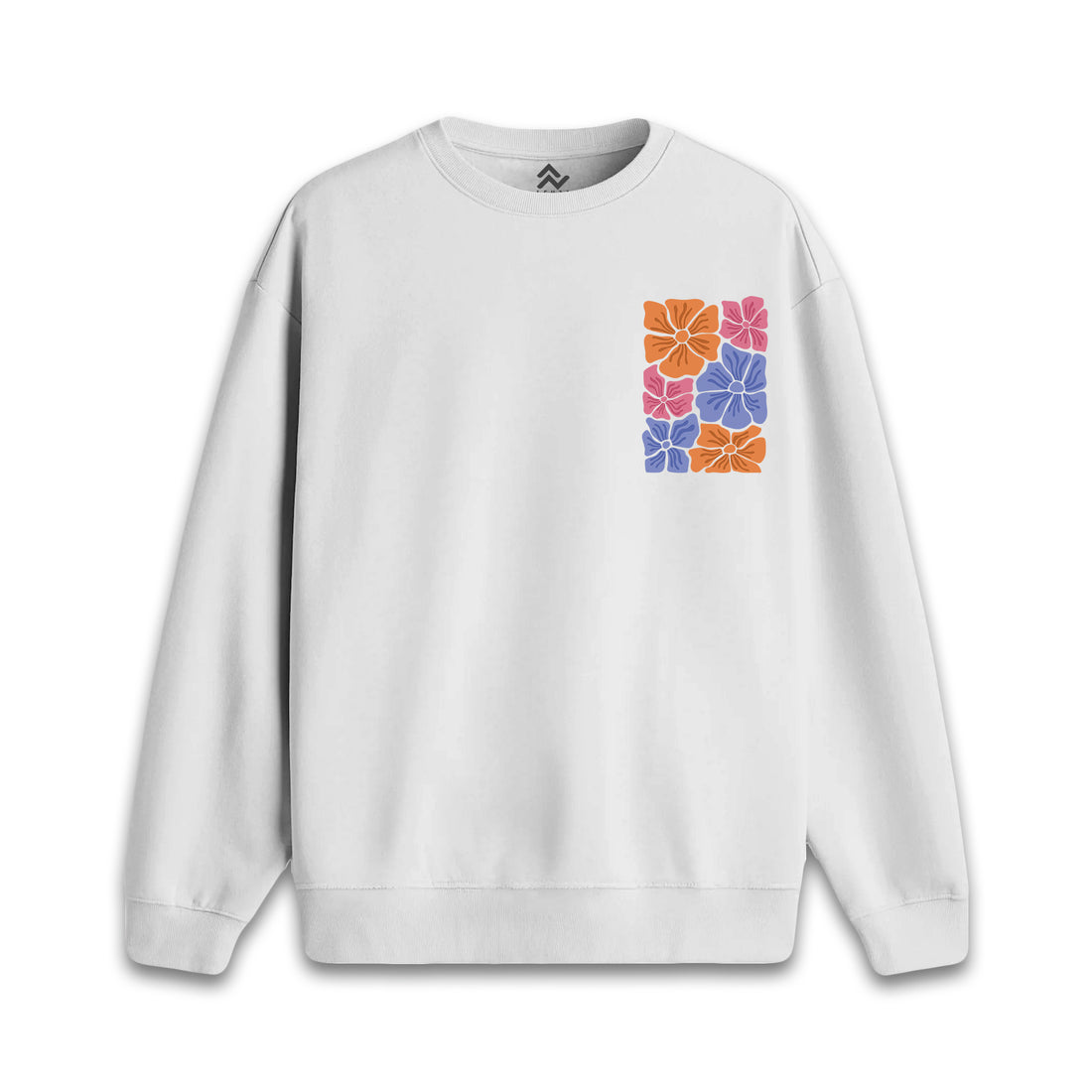 Abstract Blooms - Oversize Sweatshirt
