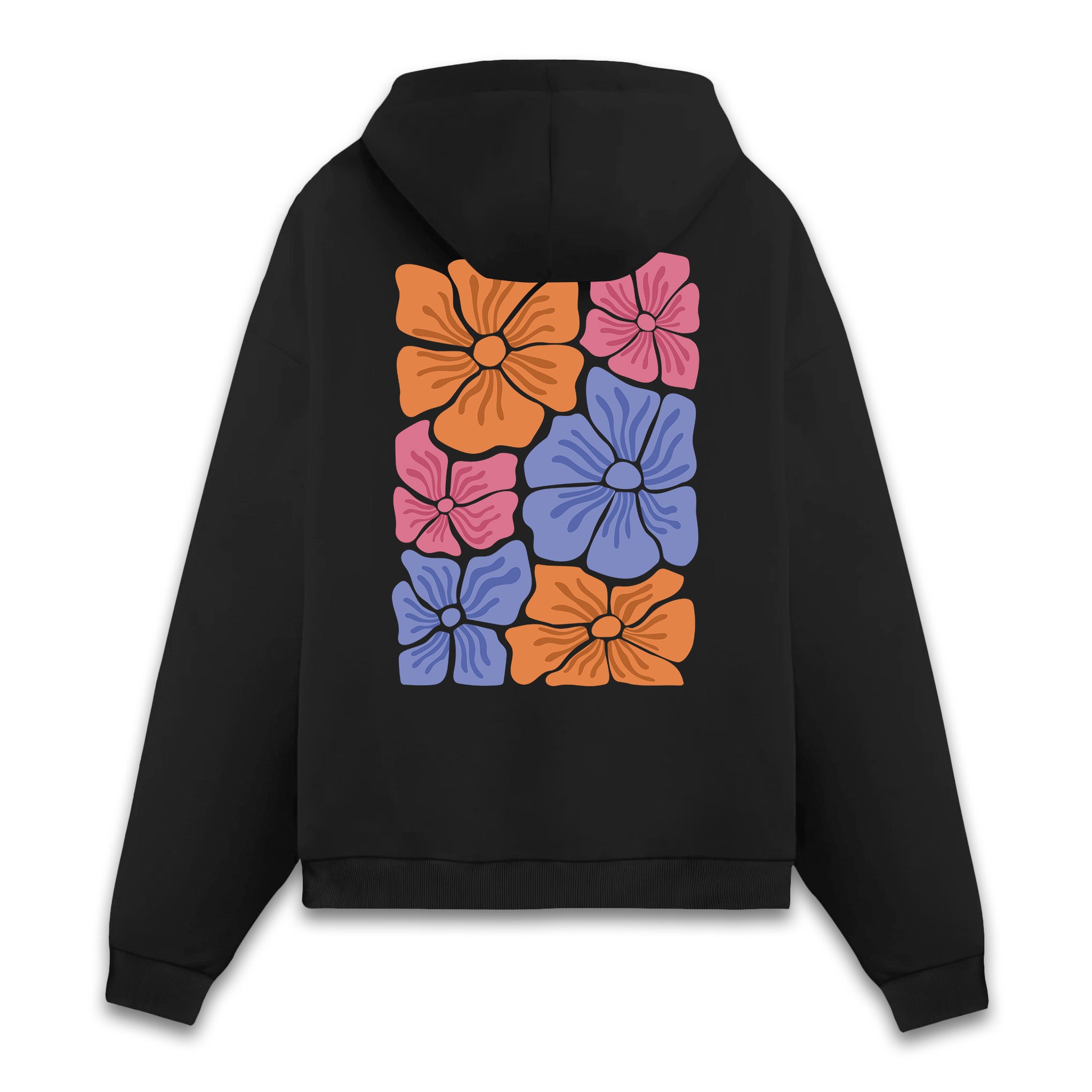 Abstract Blooms - Hoodie
