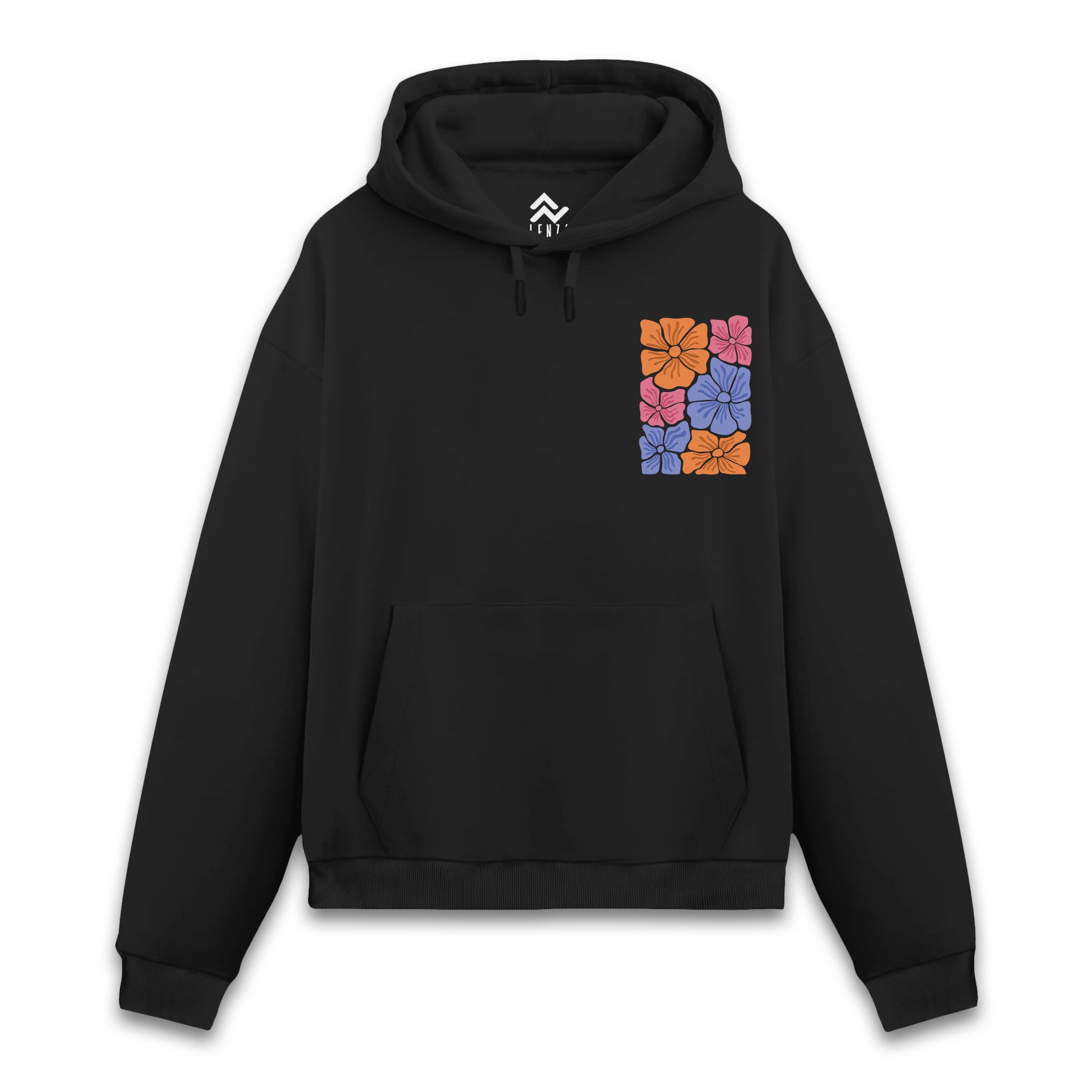 Abstract Blooms - Hoodie