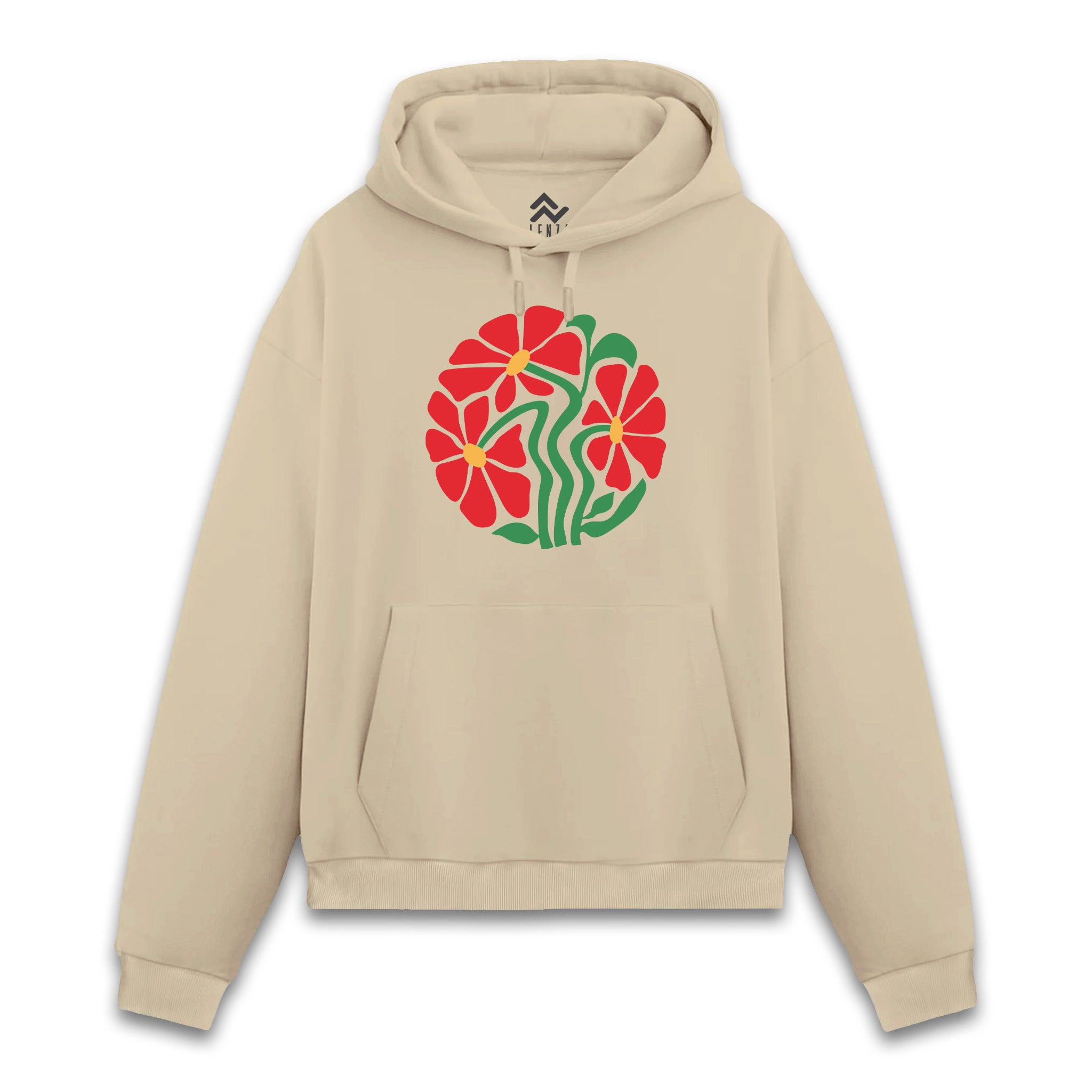 Abstract Flower - Hoodie