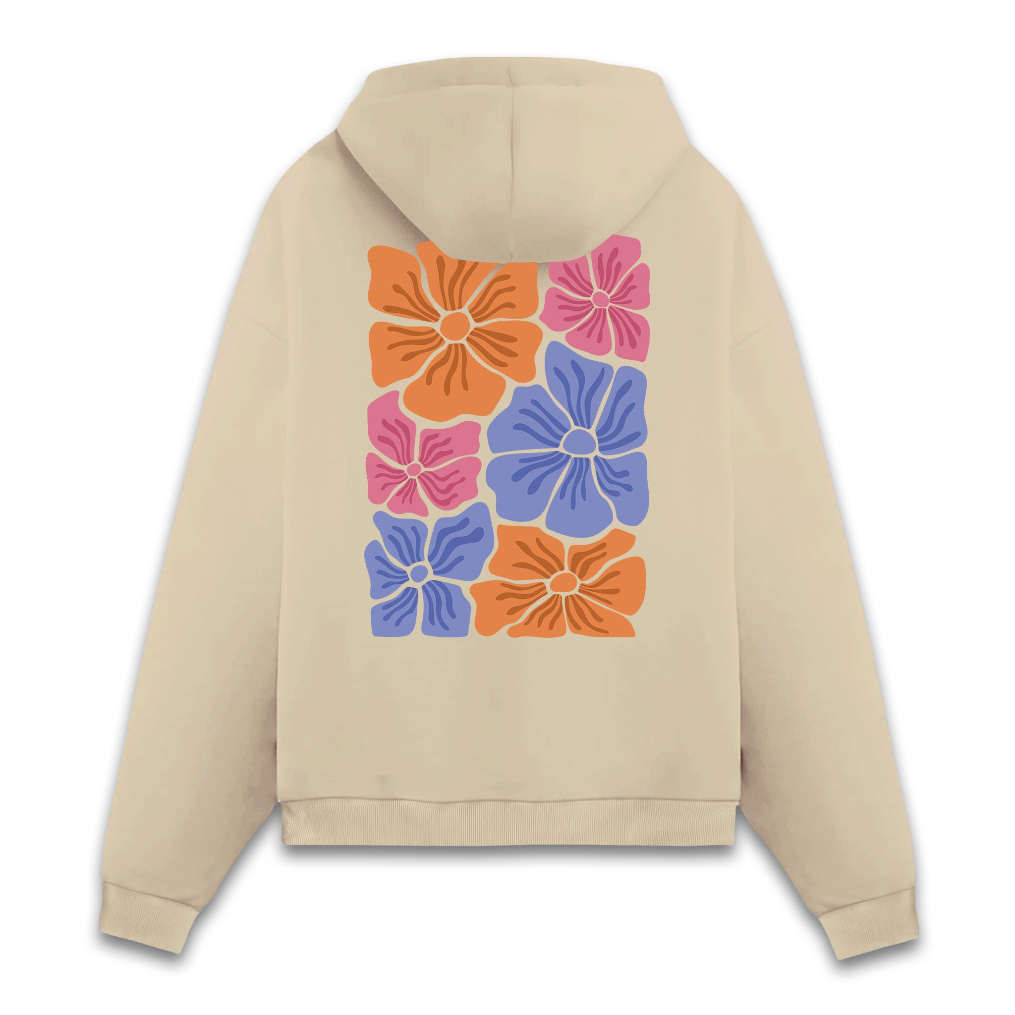 Abstract Blooms - Hoodie