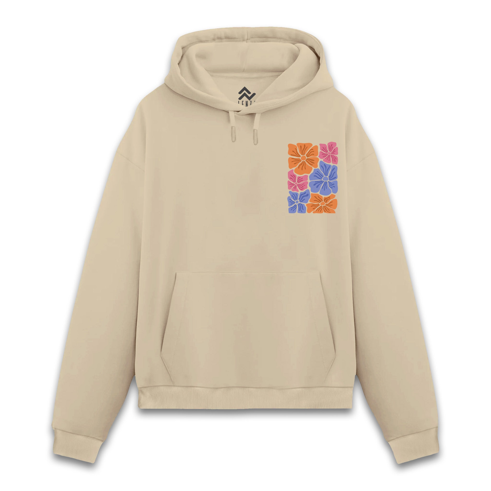 Abstract Blooms - Hoodie