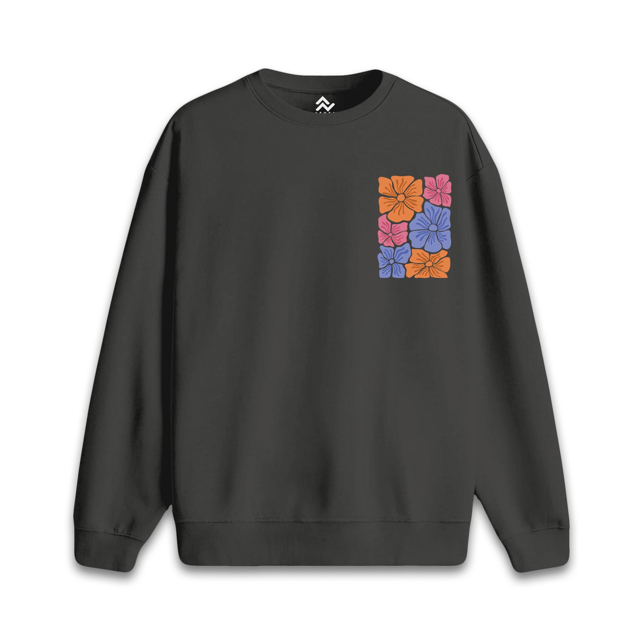 Abstract Blooms - Oversize Sweatshirt