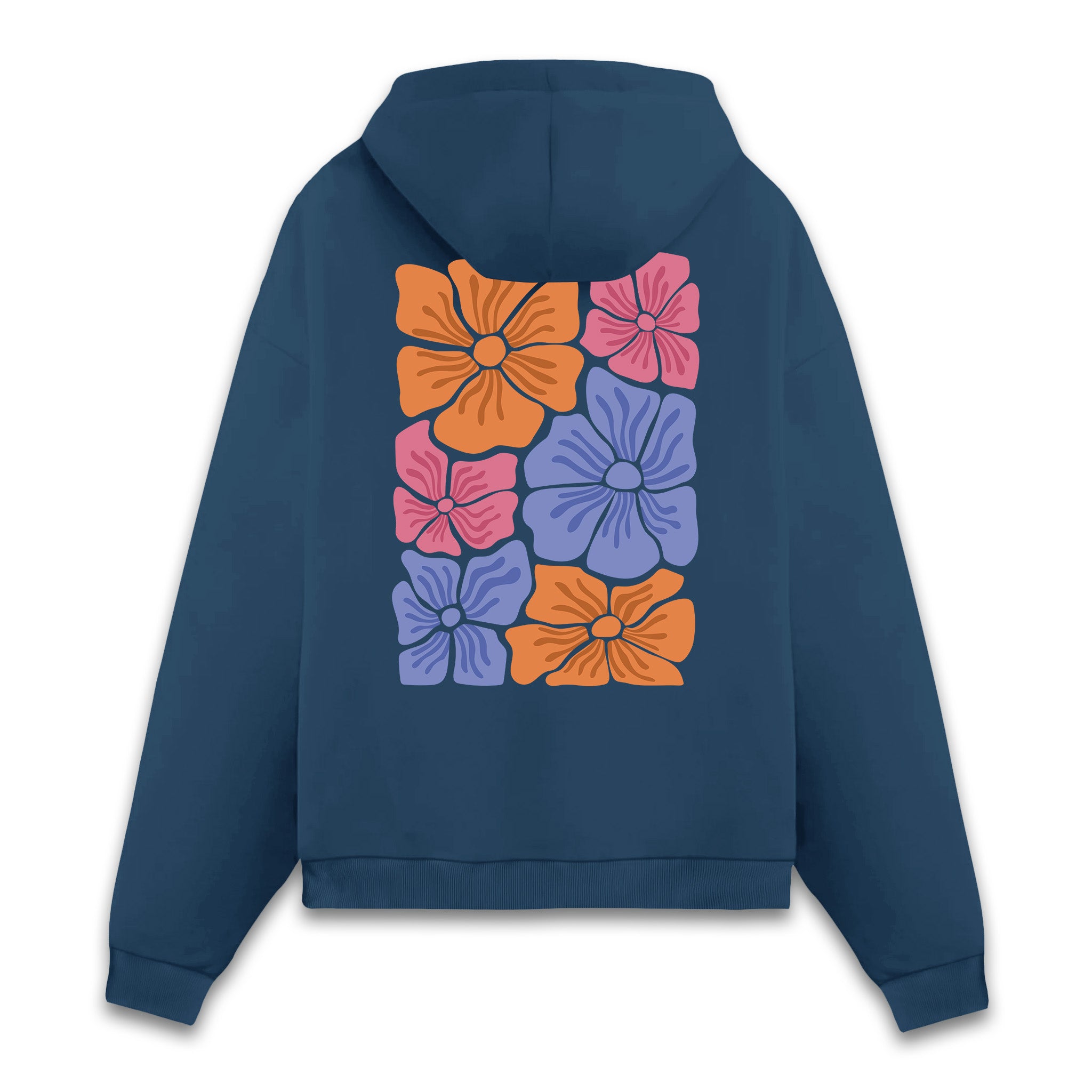 Abstract Blooms - Hoodie