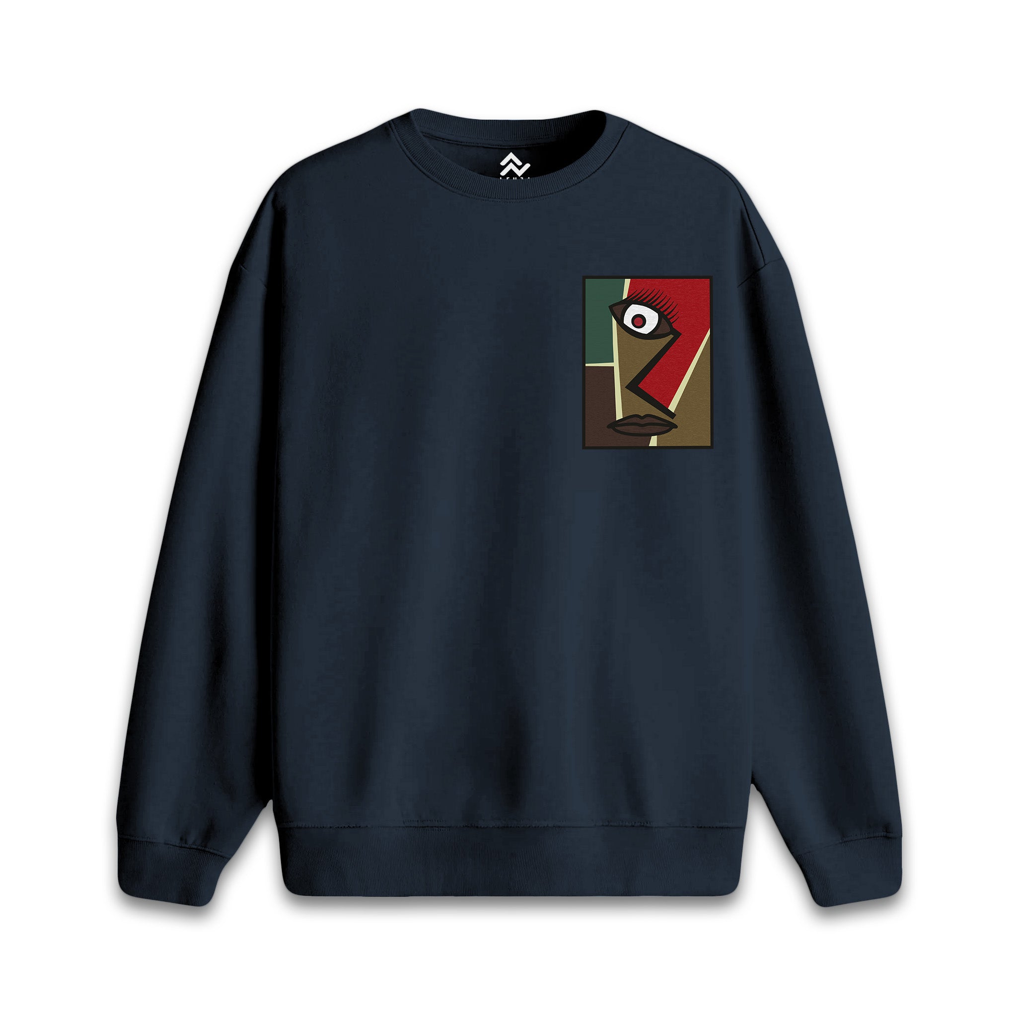 Abstract Gaze - Oversize Sweatshirt