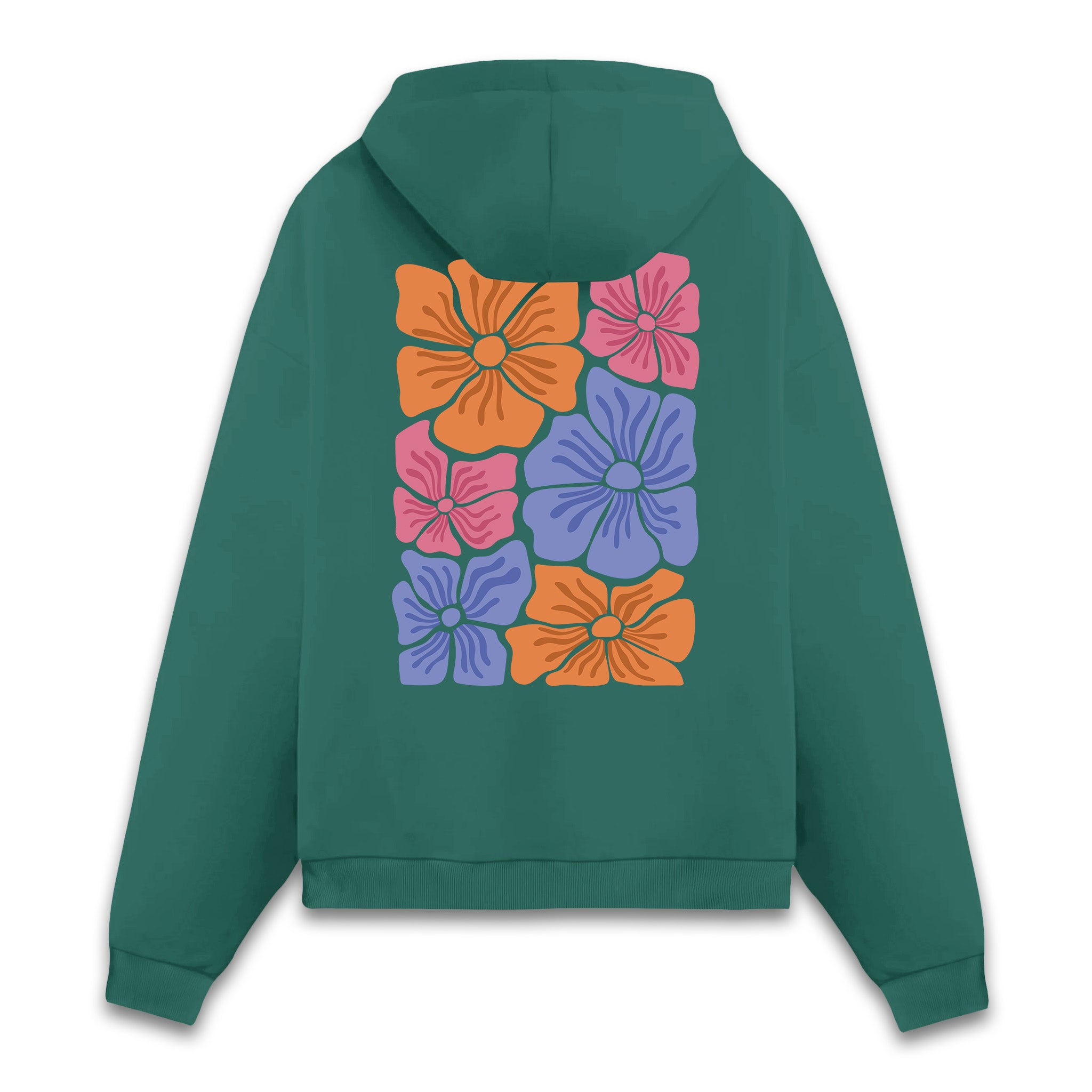 Abstract Blooms - Hoodie