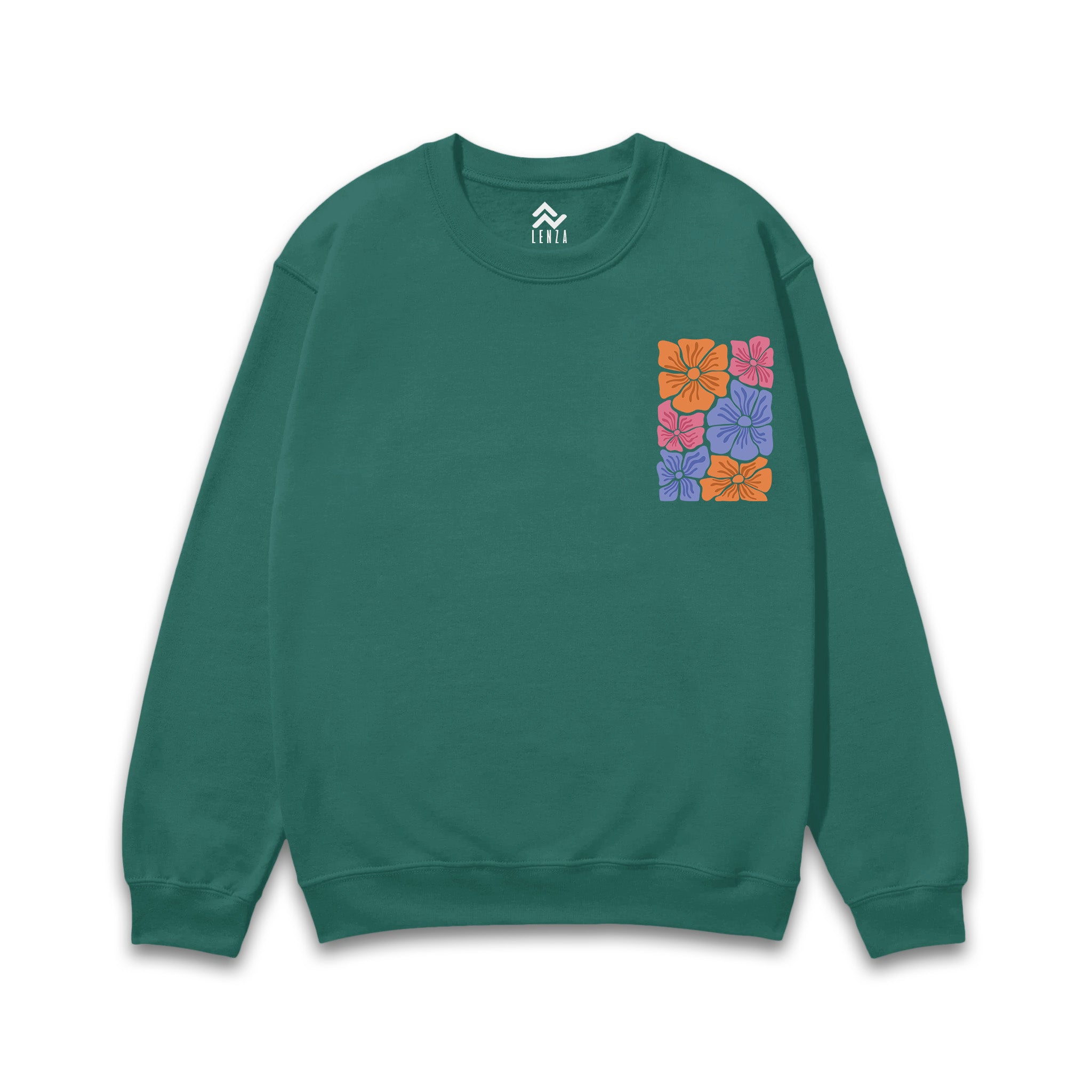 Abstract Blooms - Sweatshirt